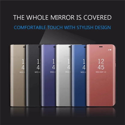 Honor400Lite Case Luxury Smart Mirror Flip Leather Cover