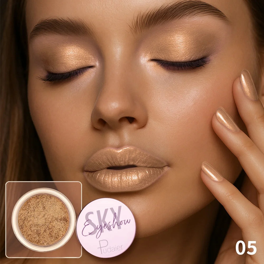 Glitter Sparkle Eyeshadow Makeup