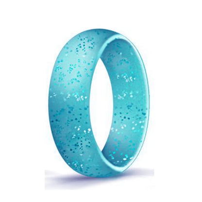 Silicone Hypoallergenic Crossfit Flexible Rubber Finger Rings
