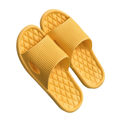 Summer Light Home Soft Solid Color Flip Flops Slippers