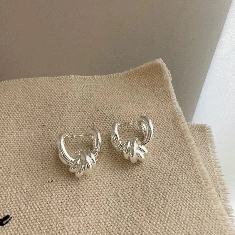 925 Sterling Silver Vintage Tassel Ball Earrings