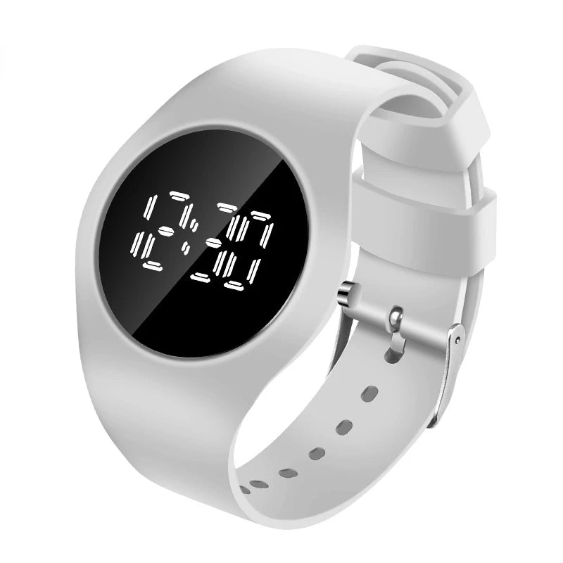 Silicone Strap Quartz Watch