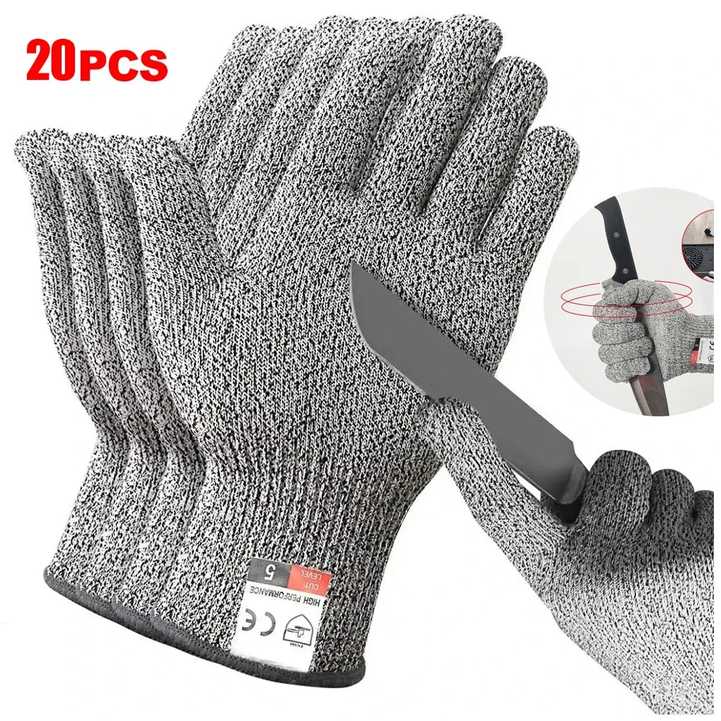 HPPE Level 5 Safety Anti Cut Gloves High-strength