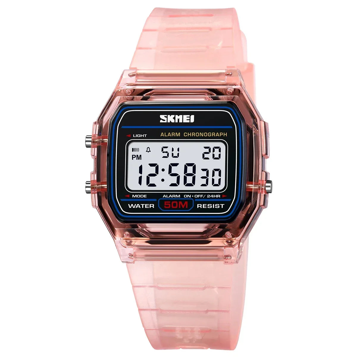 Electronic Waterproof Sport Calendar Date Wristwatch