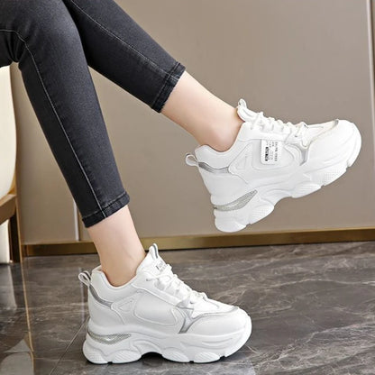 Thick Soled Lightweight Sports Shoes
