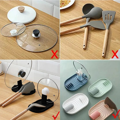 1/2Pcs Nordic Style Pot Lid Shovel Storage