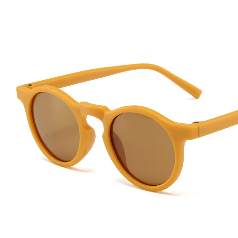 Frosted Round Outdoor Sun Protection Sunglasses