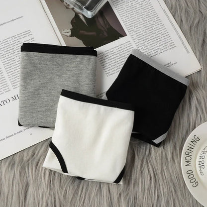 3PCS Cotton High-stretch Underwear Lingerie