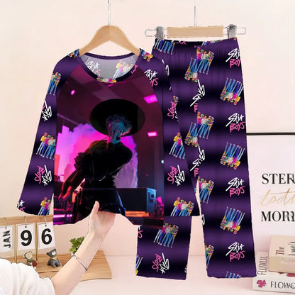 Pajamas Kpop Long Sleeve Sleepwear Pyjamas