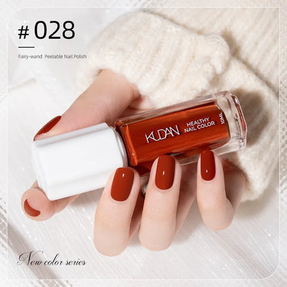 Colorful Water-Base Nail Polish 40 Colors Air Dry Peel Off Nail Art