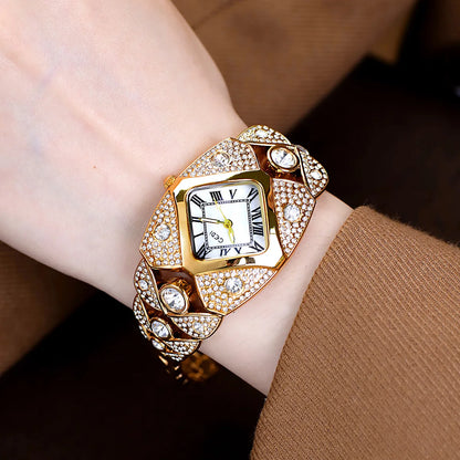 Light Luxury Brand Diamond Inlaid Bracelet Waterproof Watches