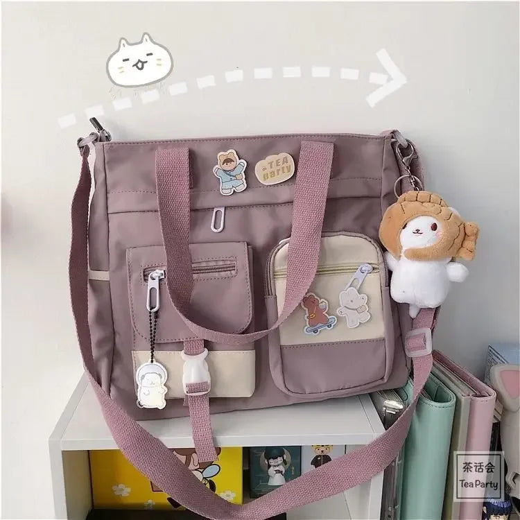 Waterproof Canvas Handbags Shoulder Bag
