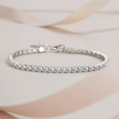 DANA 925 Sterling 4.4 Carat Moissanite Bracelet