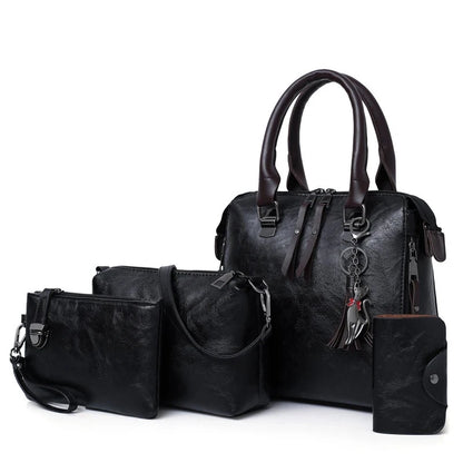 Tassel Bag Luxury Leather Purse Handbags