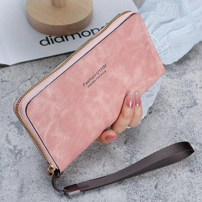 Long Korean handbag multi-function card wallet