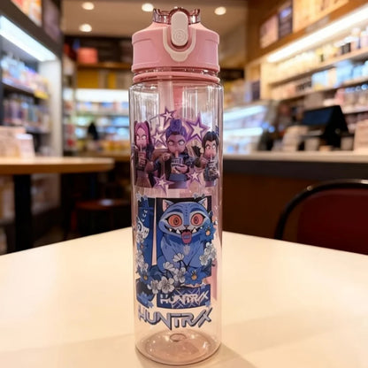 Water Bottles 750ml High-capacity Drinking Straw Cup Portable Girl Outdoor Bottles
