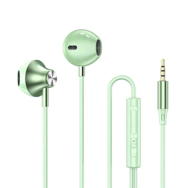 Headphones HiFi Surround Sound In-ear USB Type C/3.5mm With Wire Control