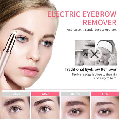 Electric Eyebrow Trimmer Eye Brow Shaper Pencil Face Hair Remover