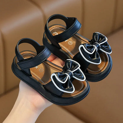 Girls Bow Princess Sandals 3-14 Years