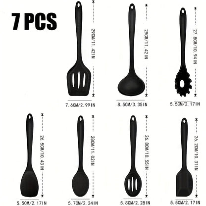 1 ‌ /7-Piece Silicone Kitchen Utensil Set