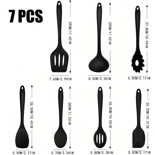 1 ‌ /7-Piece Silicone Kitchen Utensil Set