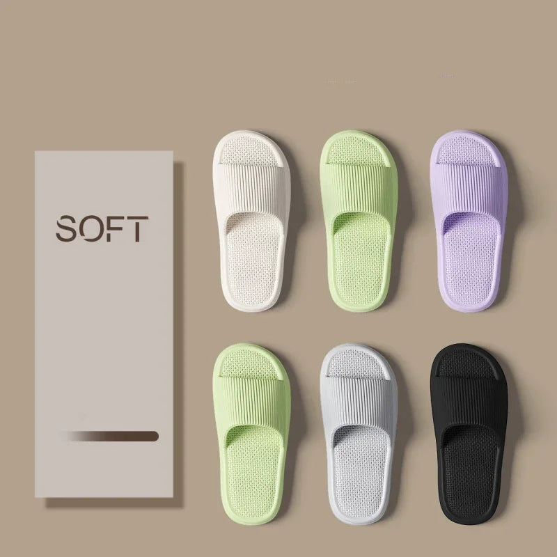 Concise EVA Bathroom Non-slip Slippers