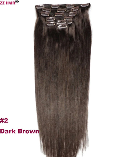 100% Human Hair Straight Natural Wigs