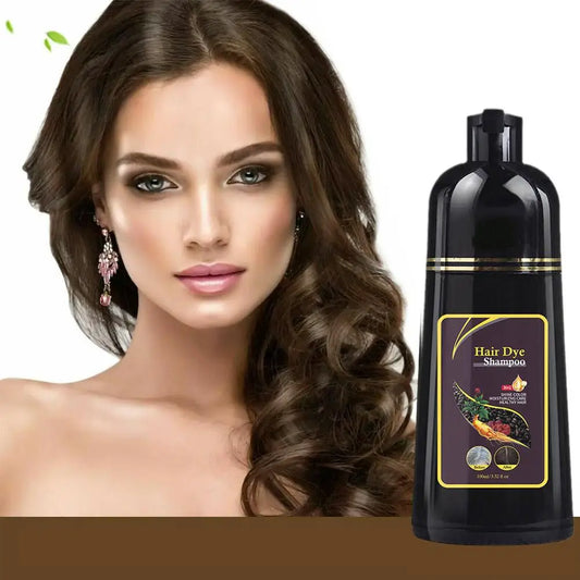 Hair Dye Shampoo Fluffy Oil Control