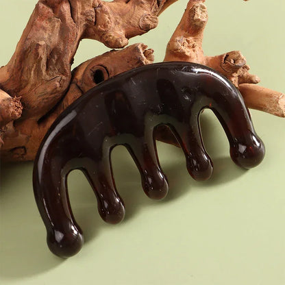 Five Teeth Meridian Massage Comb