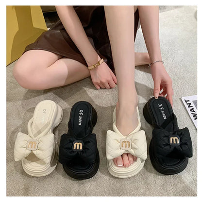 High Heels Leisure flower Slipper