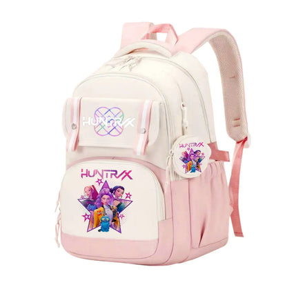 KPop Demon Hunters School Bag Backpack Zipper Bookbag