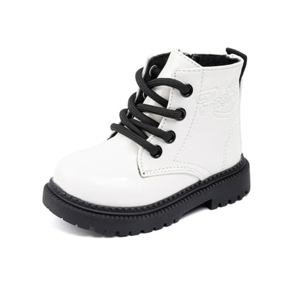 Waterproof PU Leather Toddler Boots