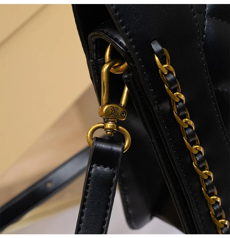 genuine leather underarm bag