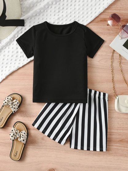 Girls' Summer Set Two-Piece Children's Dress