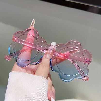 1/7 Pcs Flower Shaped Sunglasses