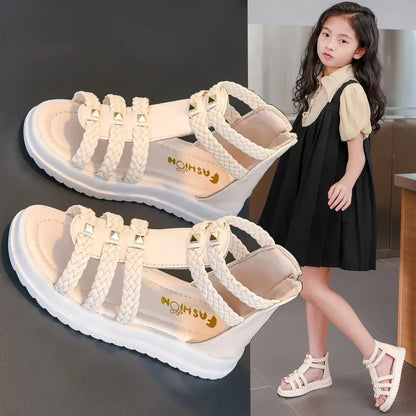 Roman Sandals Open Toe Flat Casual Shoes