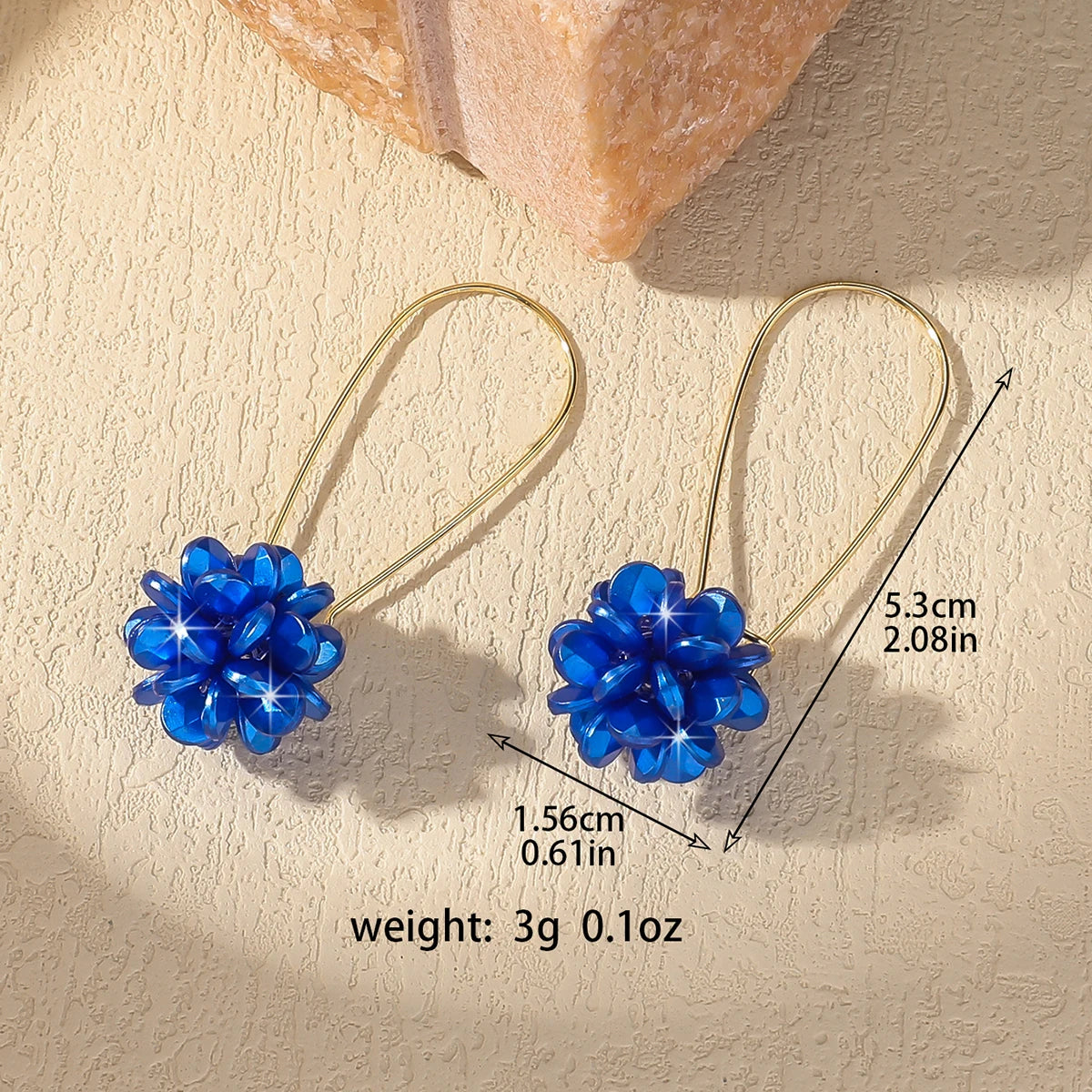 Trend DIY Pearl Petal Ball Earrings