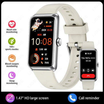 1.47-inch Blood Oxygen Heart Rate Sleep Health Monitoring Information Watch Smartwatch