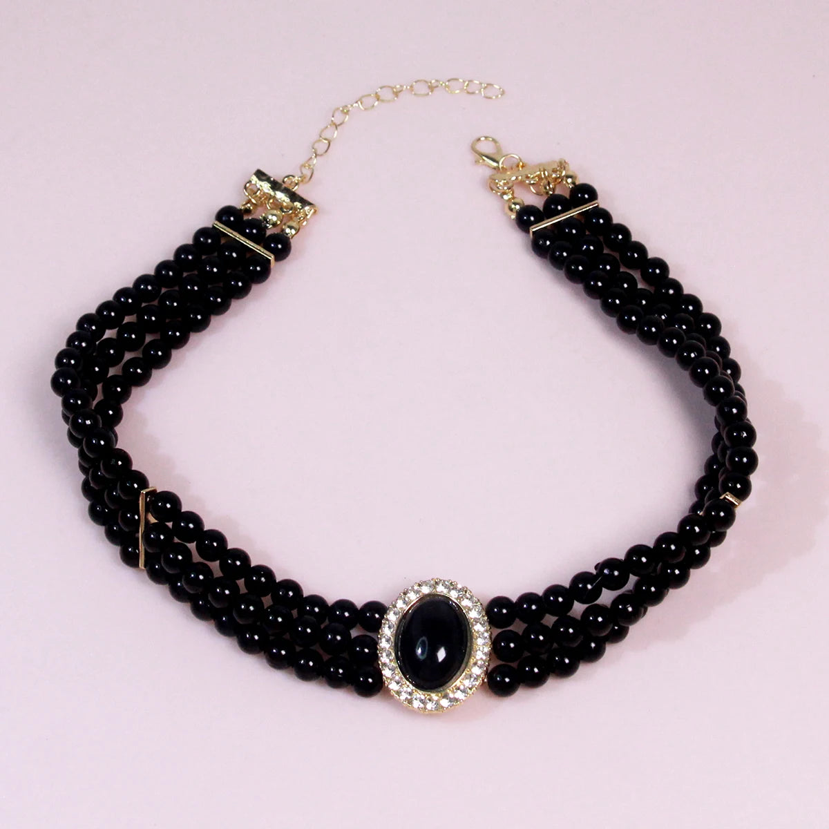 Bridal White Imitation Pearl Necklace Set