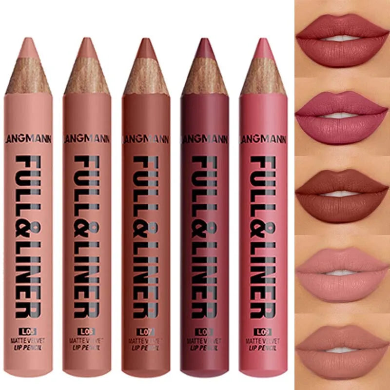 Waterproof Matte Lipliner Pencil Makeup