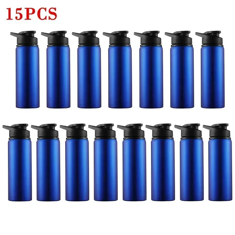 1-15PCS Portable Stainless Steel Bicycle Water Bottle