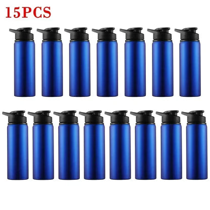 1-15PCS Portable Stainless Steel Bicycle Water Bottle