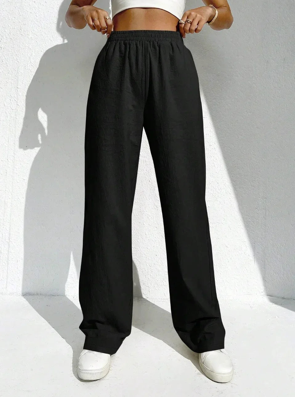 Elegant casual Japanese Korean pants