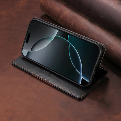 Magnetic Leather Case Flip Wallet Card Cover