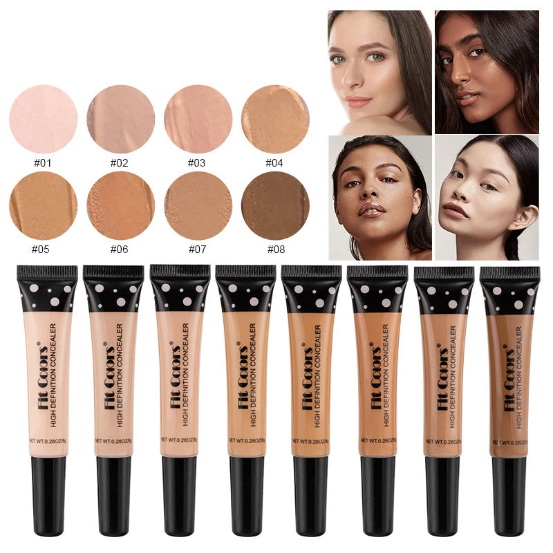 Fluid Concealer Oil Control Foundation Waterproof Cover