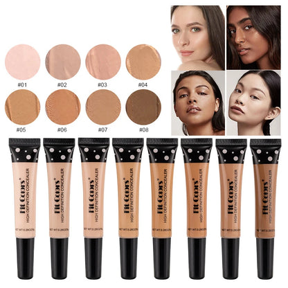 Fluid Concealer Oil Control Foundation Waterproof Cover