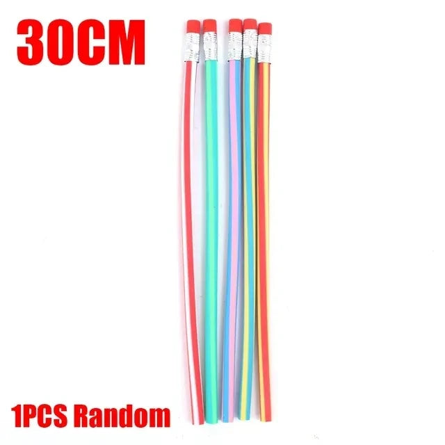 Colorful Magic Bendy Flexible Cute Soft Pencil with Eraser