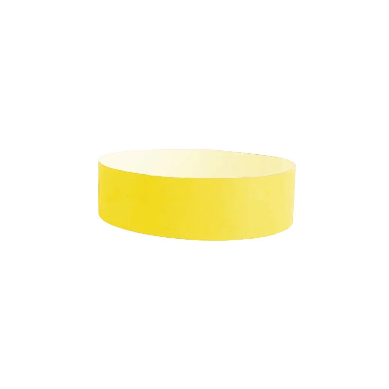 200pcs Waterproof Paper Wristbands Bracelet