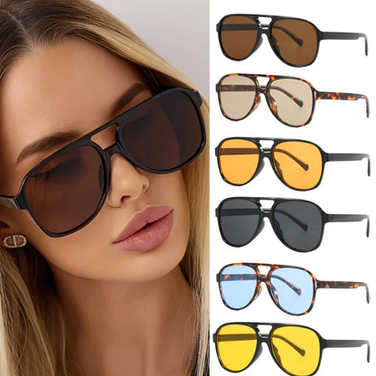 Protective Large Frame Square Sunglasses