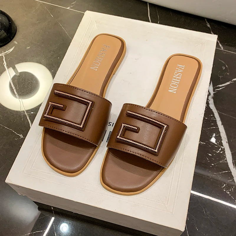 Casual Flat Bottom Wear Slippers
